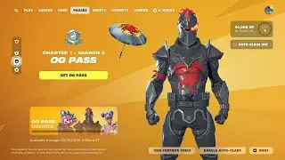 Fortnite OG Season 2 Battle Pass ALL Tiers & Free Rewards