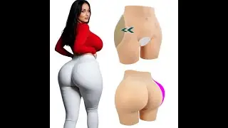 Silicone False Pants Sexy Buttocks Shemale Cosplay Crossdresser Drag Queen Hip Enhancer Pant