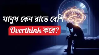 মানুষ কেন রাতে বেশি Overthink করে  Psychology Explained Bangla