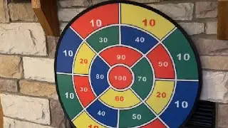 BooTaa 29' Large Dart Board for Kids, Kids Dart Board with Sticky Balls, Boys Toys Review
