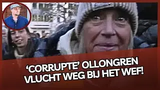 &lsquo;Corrupte&rsquo; D66'er Ollongren vlucht weg bij het WEF na kritische vragen! 
