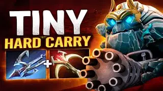 Tiny 7.38 Hard Carry is BACK - Brutal Physical Damage One Hit Delete Build Dota 2