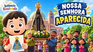 Nossa Senhora Aparecida explicado para as crianças | Catequese Infantil