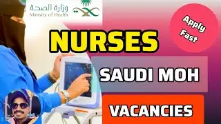 SAUDI NURSES  MOH VACANCIES 2025