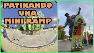 Patinando la MINI RAMPA mas PRO - Laleche