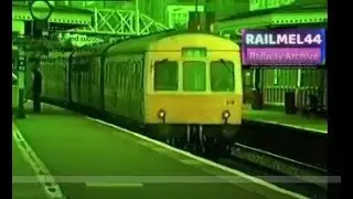 Diesel Multiple Unit. 100. 53138 With 59305 +51245 empty stock to Edinburgh Inverkeithing 24 07 1986