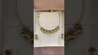 Lotus Choker Set #shorts #choker #lotus #jewellery #new #1gramgold