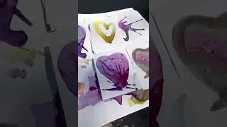 Naturfarben auf Infinity Stonepaper