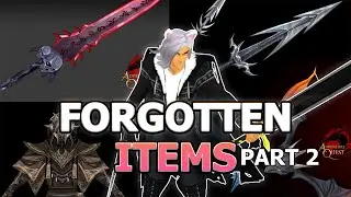 AQ3D - Unreleased/Forgotten Items PART 2! (ft. Helimod)