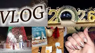 🏡VLOG 🎄❄️НОВОГОДНЯЯ ЦЕНТРАЛЬНАЯ ПЛОЩАДЬ🎁Неожиданный ПОДАРОК ✨Украшаю комнату