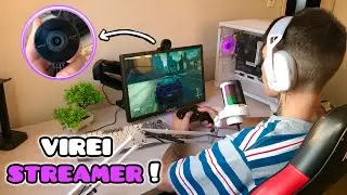 Um Gamer que vai Virar Streamer kkk | Testando Webcam EMEET C950