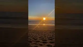 Sunset in playa del rey