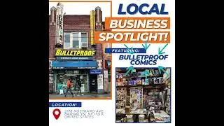 Business Spotlight: Bulletproof Comics 📚 @bulletproofcomics