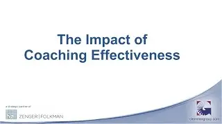 The Impact of Coaching Effectiveness