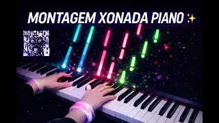 Montagem Xonada &ndash; Piano Cover (3D Visuals) #piano