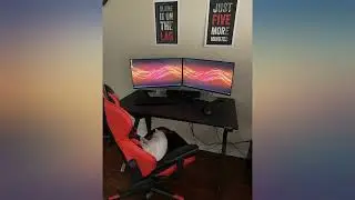 Mr IRONSTONE Gaming Desk with Power Outlet, 45.2