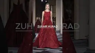 When designer loves women #zuhairmurad #fashion #runway #couture #model #fashionshow #hautecouture