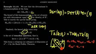 Kernels (Group Theory)