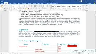3 BIM Execution Plan   Complete Example