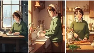  ❄️ | A Cozy Quiet Life with Warm Soup, Snow & Peace