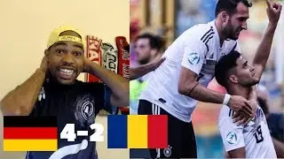 Germany U21 vs Romania U21 4-2 | Puscas Two Goals Was Not Enough To Stop Nadiem Amiri & Germany