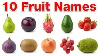 फळांची ओळख | Fruits Name Learning In Marathi for Kids 🍐🍑