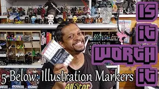 #5below Иллюстрационные двухсторонние маркеры &mdash; стоит ли оно того? &mdash; 5 Below #markers Artist ОБЗО...