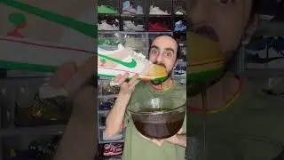 Food ASMR Eating my Sneaker 👟 #asmr #food #eating #asmrfood #mukbang #foodsounds
