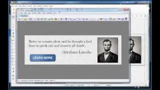 Creating web banners and graphics with free software (LibreOffice Draw)