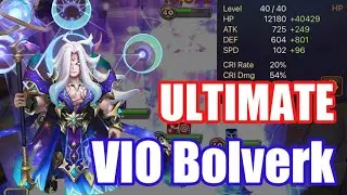 【Summoners War | Curry's RTA】The Power ULTIMATE Bolverk, his rune set is so good with vio&will!!