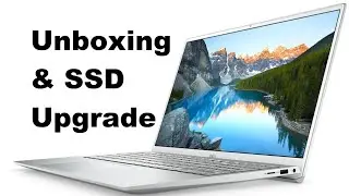 Dell Inspiron 15 5000 Unboxing & SSD Upgrade (feat. TigerBear)