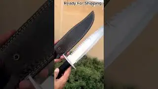 Custom Handmade Beautiful Rambo Knife For Sale #knifemaker#knife #bestknife#edc#handmade #knifemaker