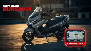 Suzuki Burgman Street 125 EX 2026 года | Первый взгляд и обзор | Переломный момент?