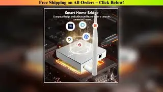 AVATTO Tuya ZigBee Gateway Hub with Antenna Smart Gateway Bridge Wired Mesh Hub for Home