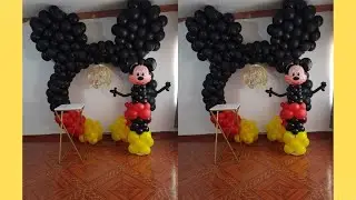 Mickey Mouse balloon decoration