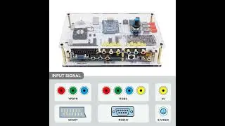 Modified GBS Control GBSC Video Converter: Scart RGBS & YPbPr Input | Best for Retro Game Consoles
