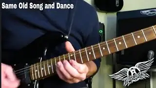 Same old Song and Dance - Aerosmith.  Guitar Cover KDA