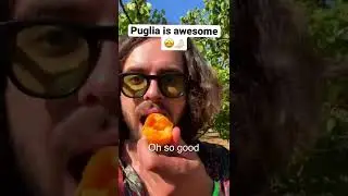 Have you ever tried Apulian fruit? 🤩 #puglia #apulia #naturalfruit #threewheeler