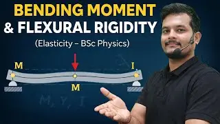 Bending Moment & Flexural Rigidity | Elasticity | BSc Physics | Pappu Sir