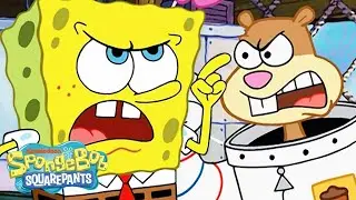SpongeBob's Most Intense FIGHTS! 😡 | 1 Hour Compilation | @SpongeBobOfficial