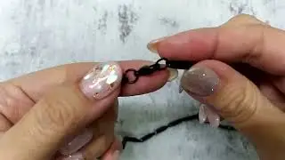 鋼鍊 黑色節式個性項鍊B1085