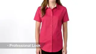 Port Authority L508 Ladies Short Sleeve Easy Care Shirt - Buy at ApparelnBags.com