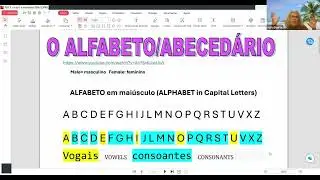 Class 1 &ndash; Introduction to the Portuguese Alphabet (A&ndash;Z) with Sofia Duarte