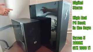 Crazy Digital Storm Gaming PC build. An look at. Ryzen 2600x, Nvidia 1050ti