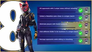 Complete Fortnite Week 8 Quests in Chapter 6 Season 2