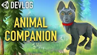 Making a PET COMPANION for my Indie Game - Devlog 🐺