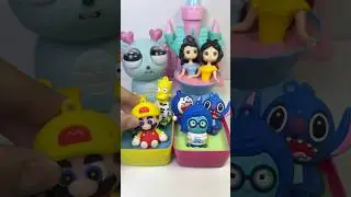 Funny Disney Princess Blue And Yellow Mini Cartoon Toys! HAHA HOHOHO 😵&zwj;💫🤣🫣