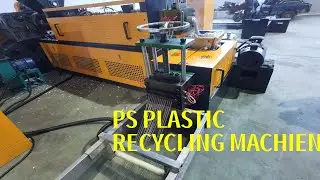 Waste EPE PS Plastic Granules Making Machine Plastic Recycling Machine Granulator