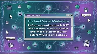 The First Social Media Site