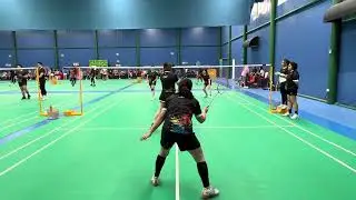 Caza Year-End Badminton Tournament: Chay & Shirley vs Pao & Sara 